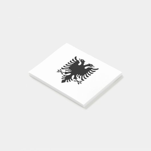 Albanese vlag post-it® notes (Schuin)