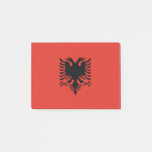 Albanese vlag post-it® notes (Voorkant)