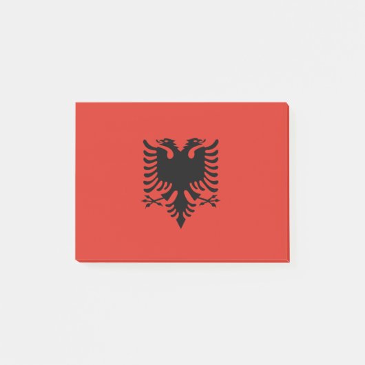 Albanese vlag post-it® notes (Voorkant)