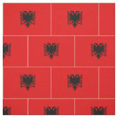 Albanese vlag stof (Swatch)