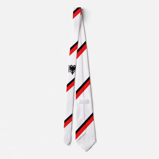 Albanese vlag stropdas (Achterkant)