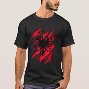 Albanese vlag t-shirt