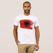 Albanese vlag T-Shirt (Voorkant volledig)