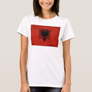 Albanese vlag t-shirt