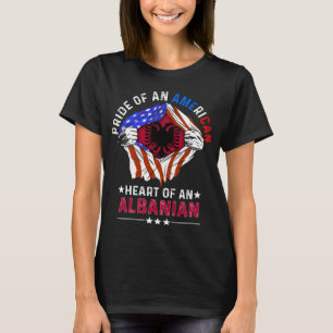 Albanese vlag t-shirt