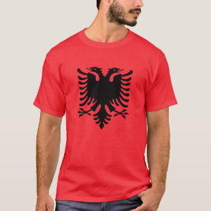 Albanese vlag t-shirt