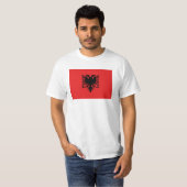 Albanese vlag t-shirt (Voorkant volledig)
