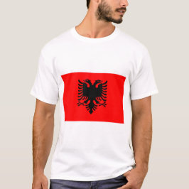 Albanese vlag t-shirt