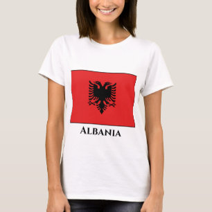 Albanese vlag t-shirt