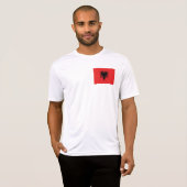Albanese vlag t-shirt (Voorkant volledig)