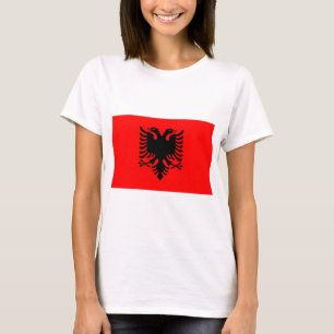 Albanese vlag t-shirt