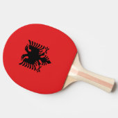 Albanese vlag tafeltennisbatje (Zijkant)