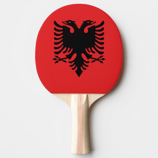 Albanese vlag tafeltennisbatje (Voorkant)