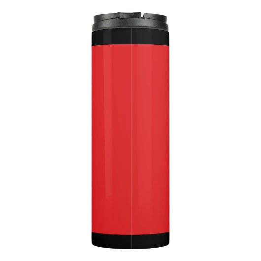 Albanese vlag thermosbeker (Achterkant)