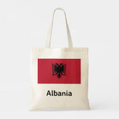 Albanese vlag tote bag (Achterkant)