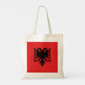 Albanese vlag tote bag (Achterkant)