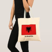 Albanese vlag tote bag (Voorkant (product))