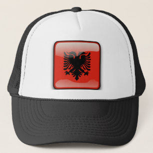 Albanese vlag trucker pet