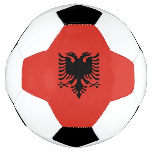 Albanese vlag voetbal (Voorkant)
