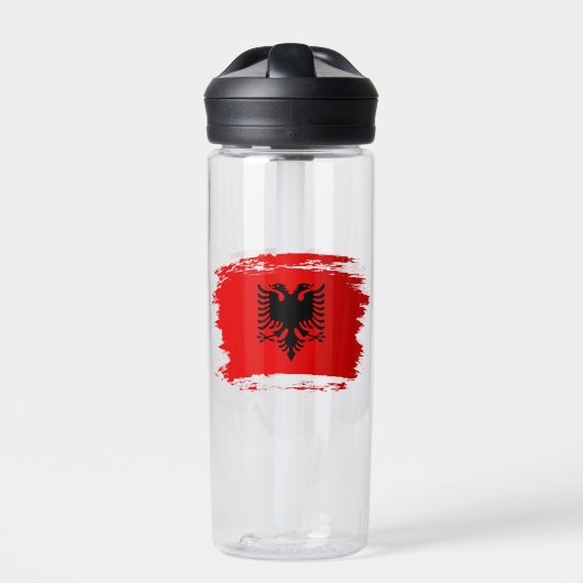 Albanese vlag waterfles (Voorkant)