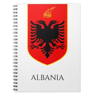Albanese Wapen Nationaal Erfgoed Kunst Notitieboek