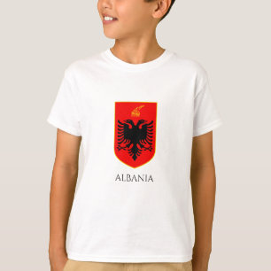 Albanese Wapen Nationaal Erfgoed Kunst T-shirt