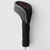Albanese wapenschild golfheadcover (Schuin)