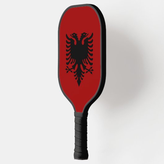Albanese wapenschild pickleball paddle (Links)