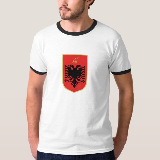 Albanese wapenschild T-Shirt (Voorkant)