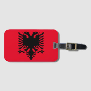 Albanese wapenstilstand bagagelabel