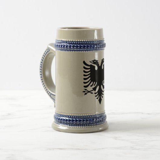 Albanese wapenstilstand bierpul (Voorkant links)