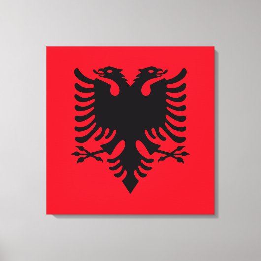 Albanese wapenstilstand canvas afdruk (Voorkant)