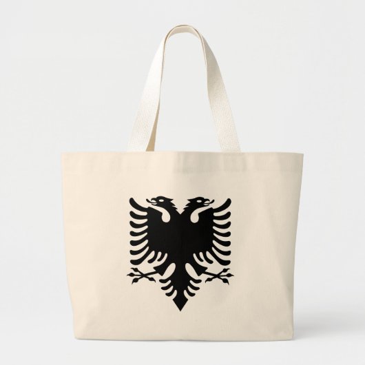 Albanese wapenstilstand grote tote bag (Voorkant)