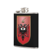 Albanese wapenstilstand heupfles (Links)