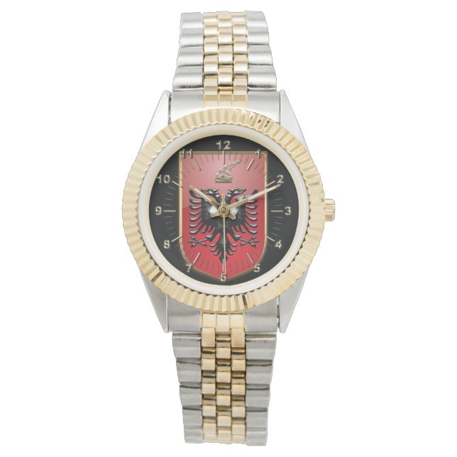 Albanese wapenstilstand horloge (Voorkant)