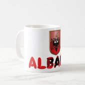 Albanese wapenstilstand koffiemok (Voorkant links)