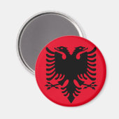 Albanese wapenstilstand magneet (Voorkant / Achterkant)