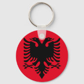 Albanese wapenstilstand sleutelhanger (Voorkant)