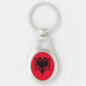 Albanese wapenstilstand sleutelhanger (Voorkant)