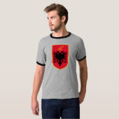 Albanese wapenstilstand t-shirt (Voorkant volledig)