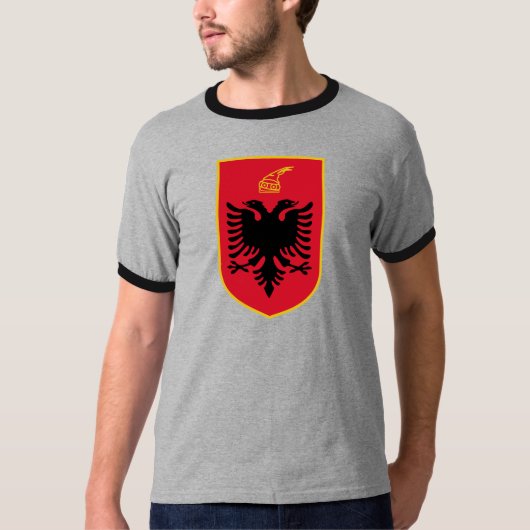 Albanese wapenstilstand t-shirt (Voorkant)