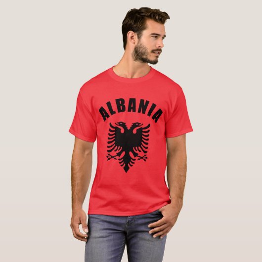 Albanese wapenstilstand t-shirt (Voorkant volledig)