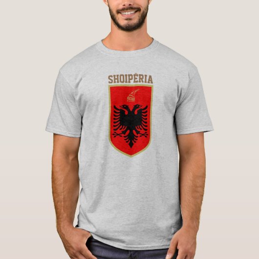 Albanese wapenstilstand t-shirt (Voorkant)