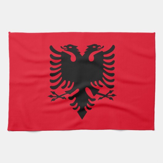 Albanese wapenstilstand theedoek (Horizontaal)