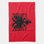 Albanese wapenstilstand theedoek (Verticaal)