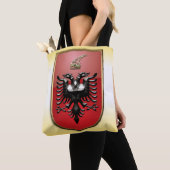 Albanese wapenstilstand tote bag (Dichtbij)