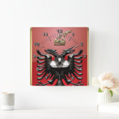 Albanese wapenstilstand vierkante klok (Huis)