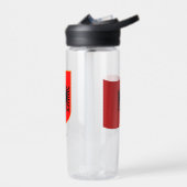 Albanese wapenstilstand, vlag, Albanië Waterfles (Links)