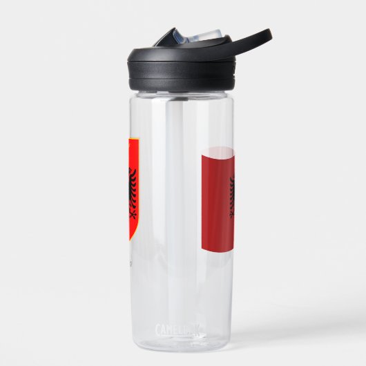 Albanese wapenstilstand, vlag, Albanië Waterfles (Links)