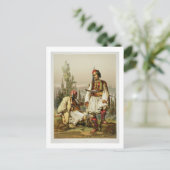 Albanezen, huurlingen in het Ottomaanse leger, caf Briefkaart (Staand voorkant)